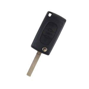 Citroen C1, C2, C3, C4, C5, Berlingo, Picasso | Complete Remote Key (3 Button, VA2 Blade, 433MHz, ID46)