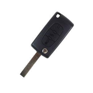 Citroen C1, C2, C3, C4, C5, Berlingo, Picasso | Complete Remote Key (3 Button, HU83 Blade, 433MHz, ID46)