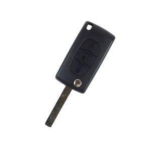 Citroen C1, C2, C3, C4, C5, Berlingo, Picasso | Complete Remote Key (3 Button, VA2 Blade, 433MHz, ID46)