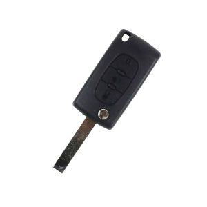 Citroen C1, C2, C3, C4, C5, Berlingo, Picasso | Complete Remote Key (3 Button, HU83 Blade, 433MHz, ID46)