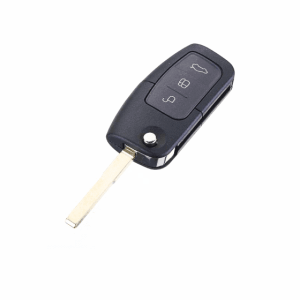 Ford Focus, Mondeo, Festiva, Fusion, Fiesta | Complete Remote Key (3 Button, HU101 Blade, 433MHz, 4D63)