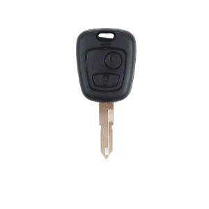 Peugeot 206, 207 | Complete Remote Key (2 Button, NE73 Blade, 433MHz, ID46)