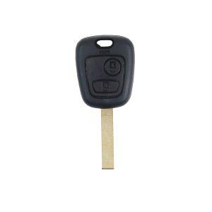 Peugeot 207, 307 | Complete Remote Key (2 Button, HU83 Blade, 433MHz, ID46)