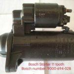 Refurbished Bosch Starter