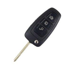 Ford Focus, Mondeo, Fiesta | Complete Remote Key (3 Button, FO21 Blade, 433MHz, 4D60)