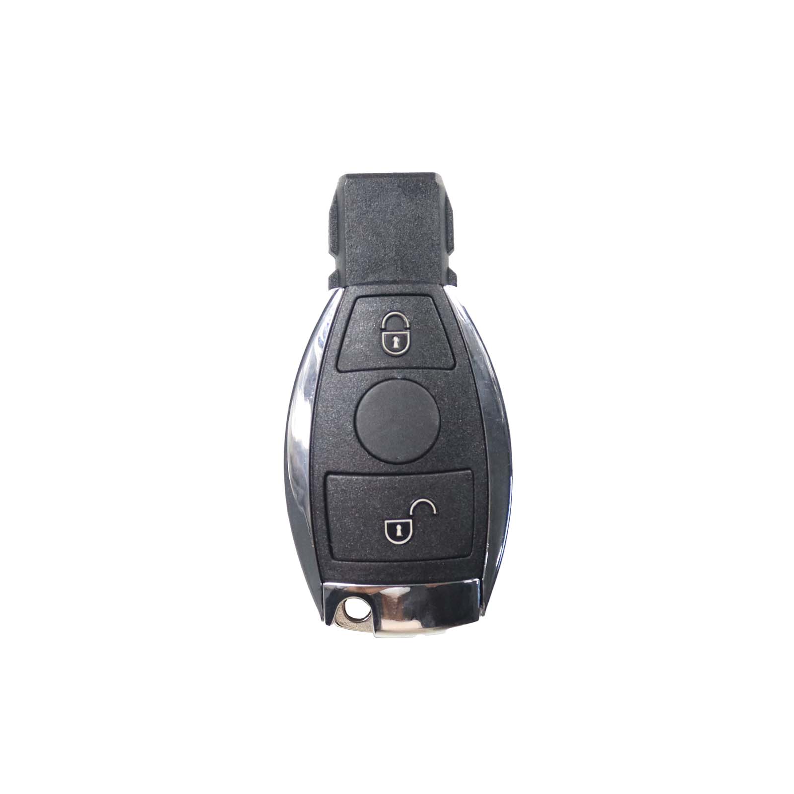 Mercedes Benz – B, C, E, ML, S, CL, CLK | Complete Remote Key (2 Buttons, HU64 Blade, 433MHz Frequency)