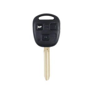Toyota Corolla, Camry, Prado, RAV4, Yaris, Previa, Land Cruiser | Complete Remote Key (3 Button, Toy43 Blade, 433MHz, 4C)